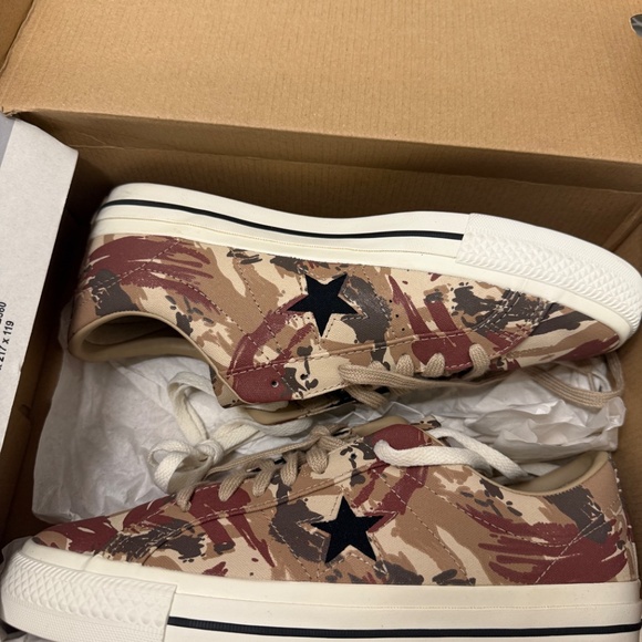 Unisex Converse Star Pro Oxvintage Low Top Khaki Brown  Men’s Size 9 - Picture 3 of 8